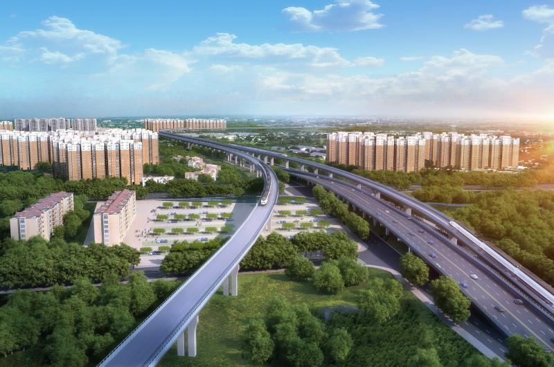 芙蓉大道快速化改造(长沙段)(在建) - 市政工程 - 湖南路桥建设集团有限责任公司