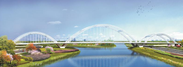 菱湖大道跨京杭运河桥工程.png